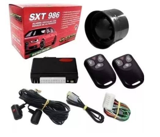 ALARME AUTOMOTIVO UNIV SISTEC SXT 986 2 CONT. 12V