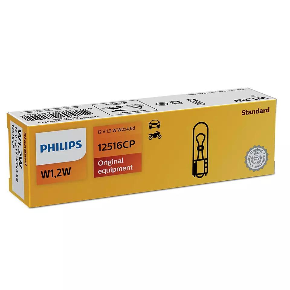 LÂMPADA PHILIPS 12516 - 2721 MINIATURA 1,2W 12V