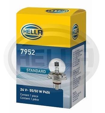 LÂMPADA HELLA FAROL SIMÉTRICA 50/55W 24V